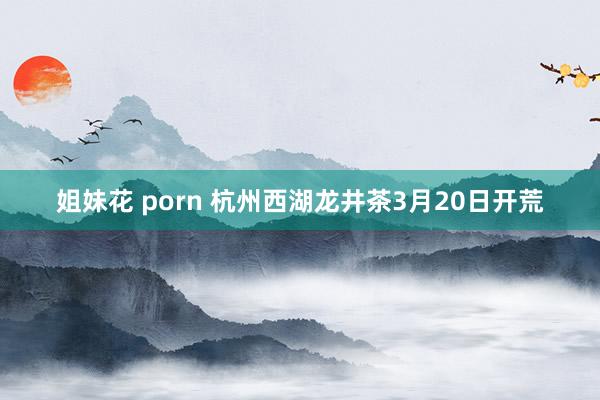 姐妹花 porn 杭州西湖龙井茶3月20日开荒