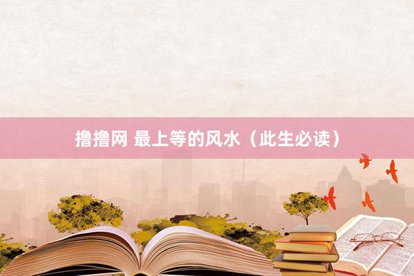撸撸网 最上等的风水（此生必读）